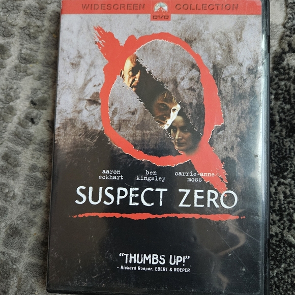 Suspect Zero Widescreen DVD Paramount Rated R Ben Kingsley 2004 - Picture 1 of 8
